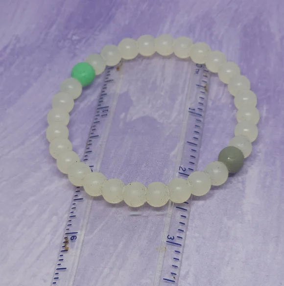 Lokai Set Of 3 Bracelets Clear-Blue-Red - Picture 8 of 8